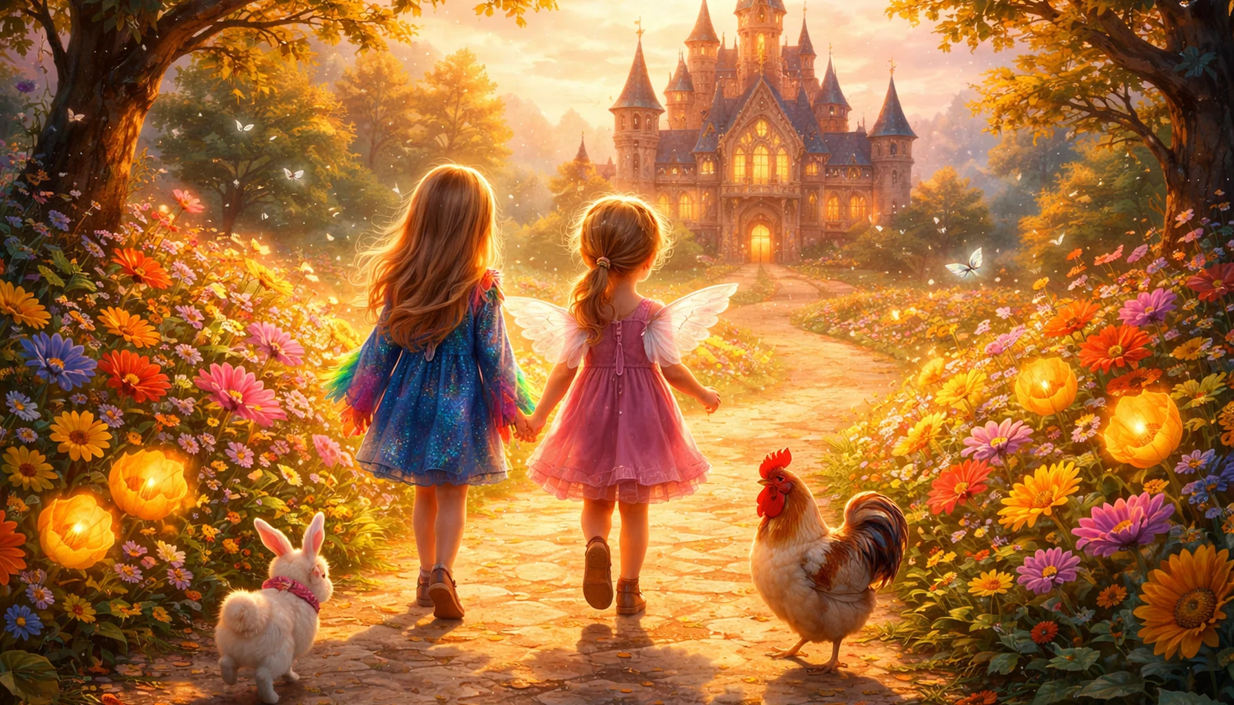 La primera magia en la escuela