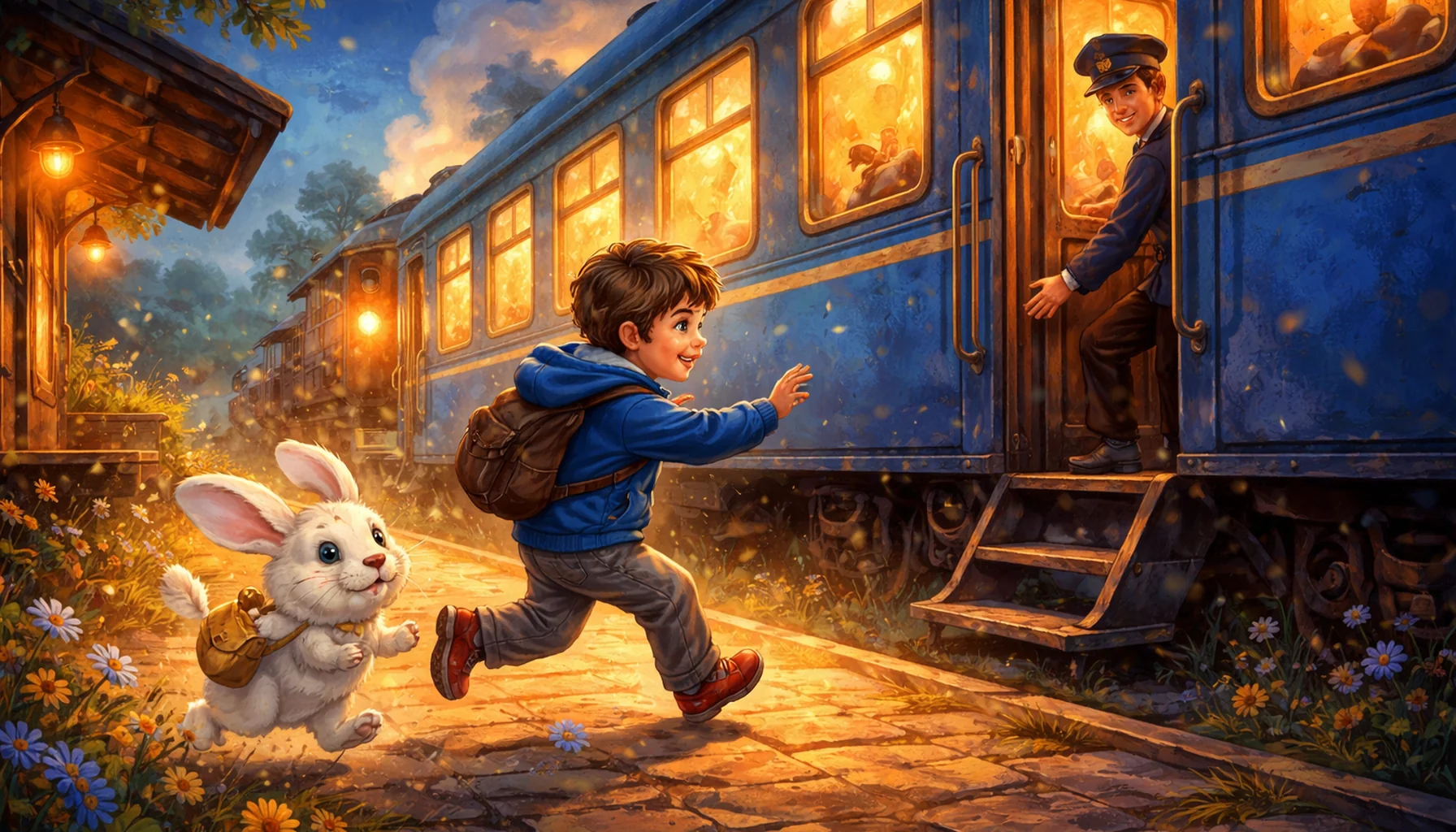 O Trem dos Sonhos Coloridos