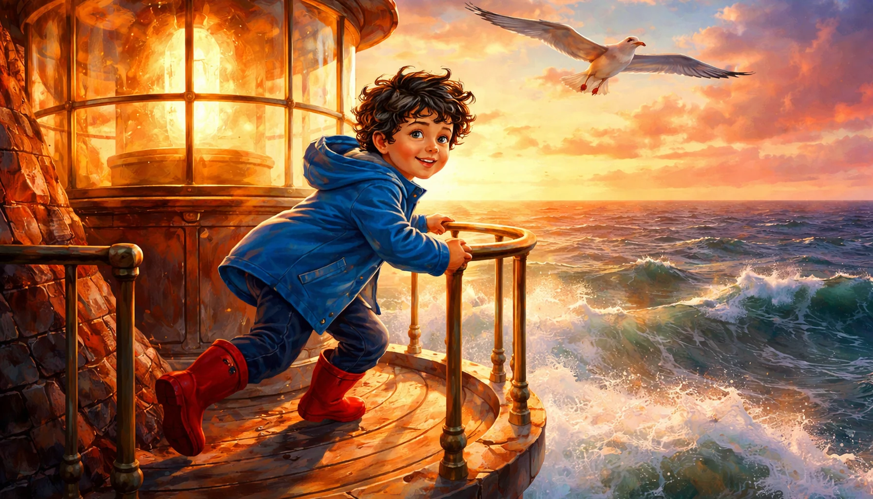 Matteo e la luce del faro